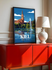 Kiel Rathaus Seeansicht