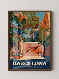 Barcelona Lippenmosaik Farbenpracht