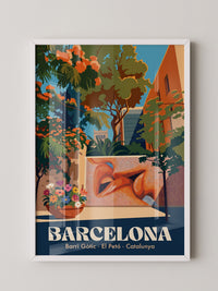 Barcelona Lippenmosaik Farbenpracht