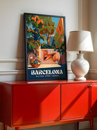 Barcelona Lippenmosaik Farbenpracht