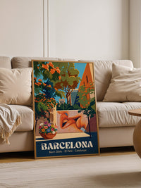 Barcelona Lippenmosaik Farbenpracht