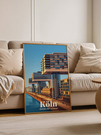 Kranhäuser Ufer Skyline Stadtsilhouette
