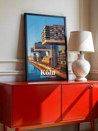 Kranhäuser Ufer Skyline Stadtsilhouette