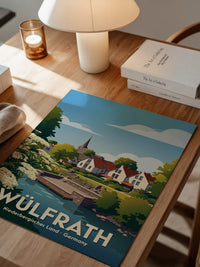 Wülfrath Stadtansicht Pastell