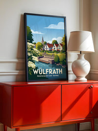 Wülfrath Stadtansicht Pastell