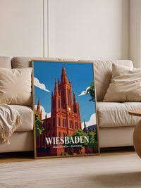 Marktkirche Wiesbaden Rot Gotik