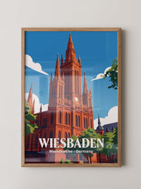 Marktkirche Wiesbaden Rot Gotik