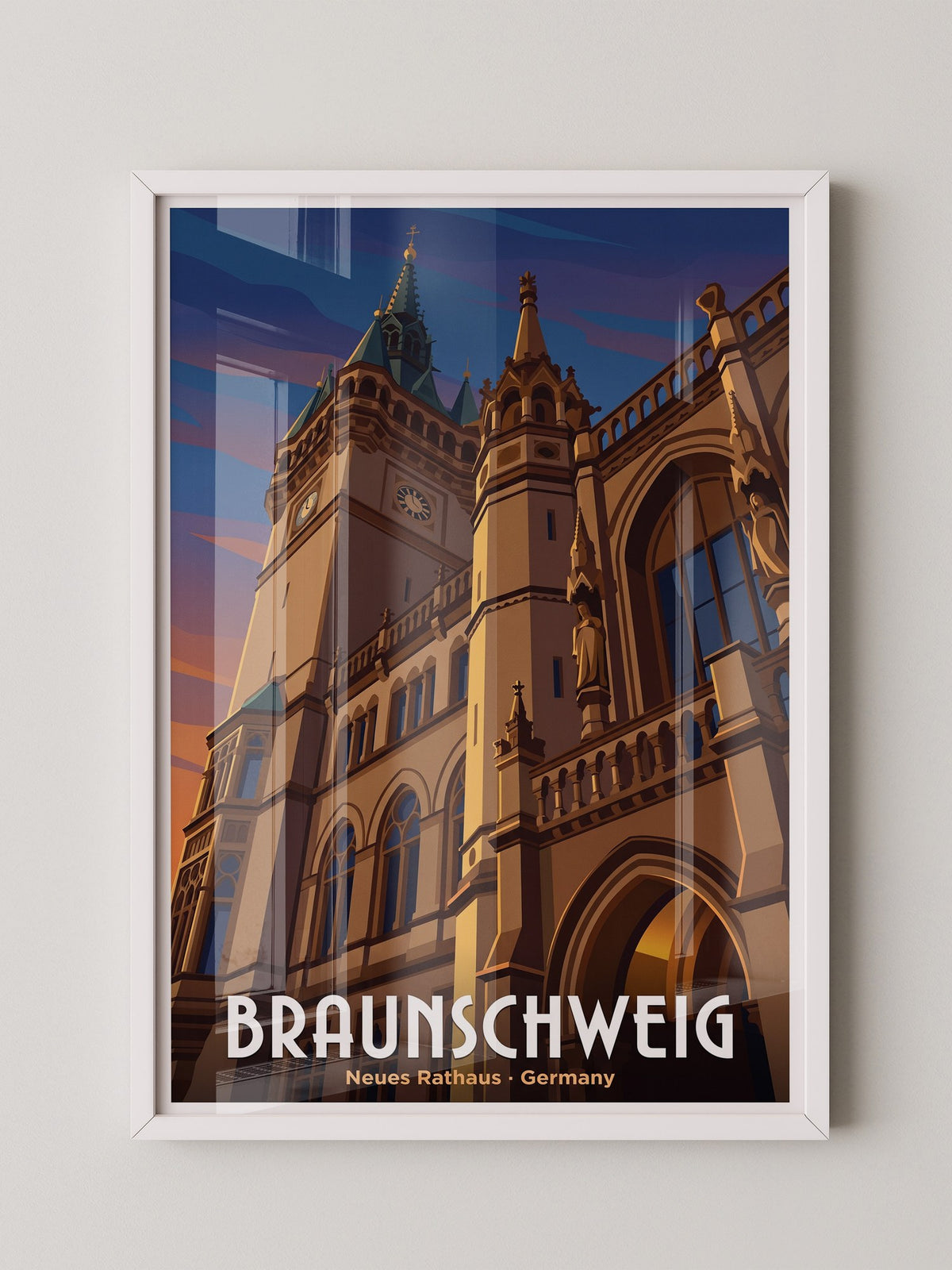 Neues Rathaus Braunschweig Perspektive