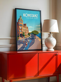 Konstanz Seepromenade Retro
