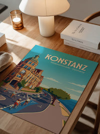 Konstanz Seepromenade Retro