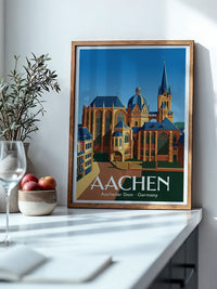 Aachener Dom Retro-Design