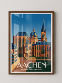 Aachener Dom Retro-Design