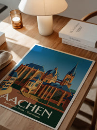 Aachener Dom Retro-Design