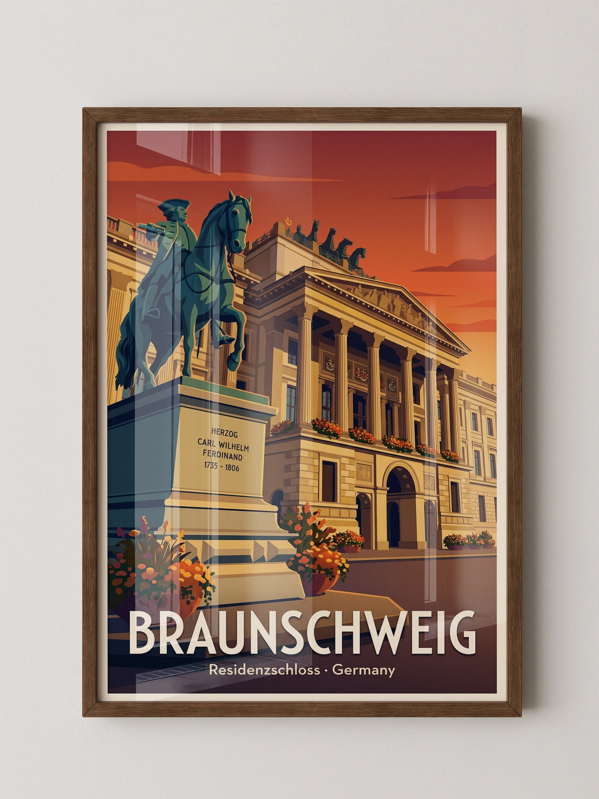 Braunschweig Schloss Abendstimmung