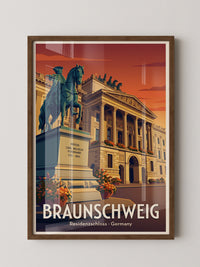 Braunschweig Schloss Abendstimmung