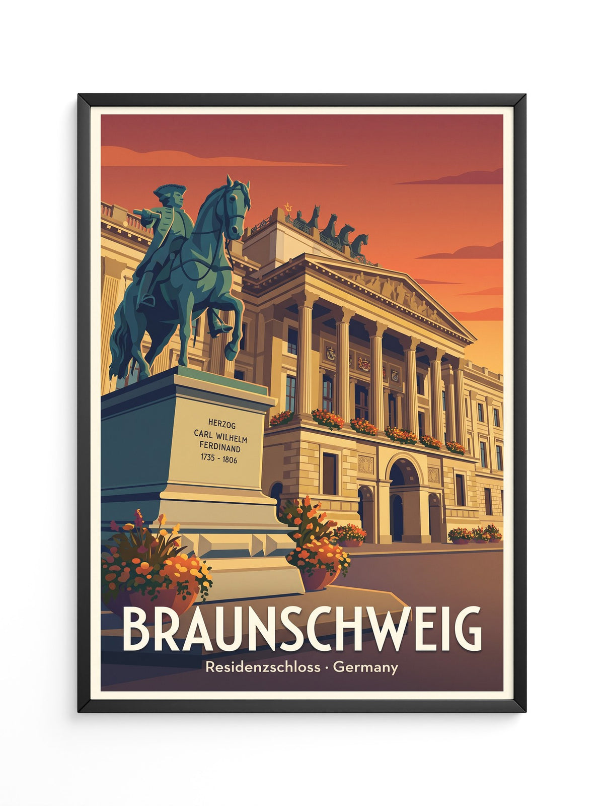 Braunschweig Schloss Abendstimmung