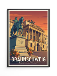 Braunschweig Schloss Abendstimmung