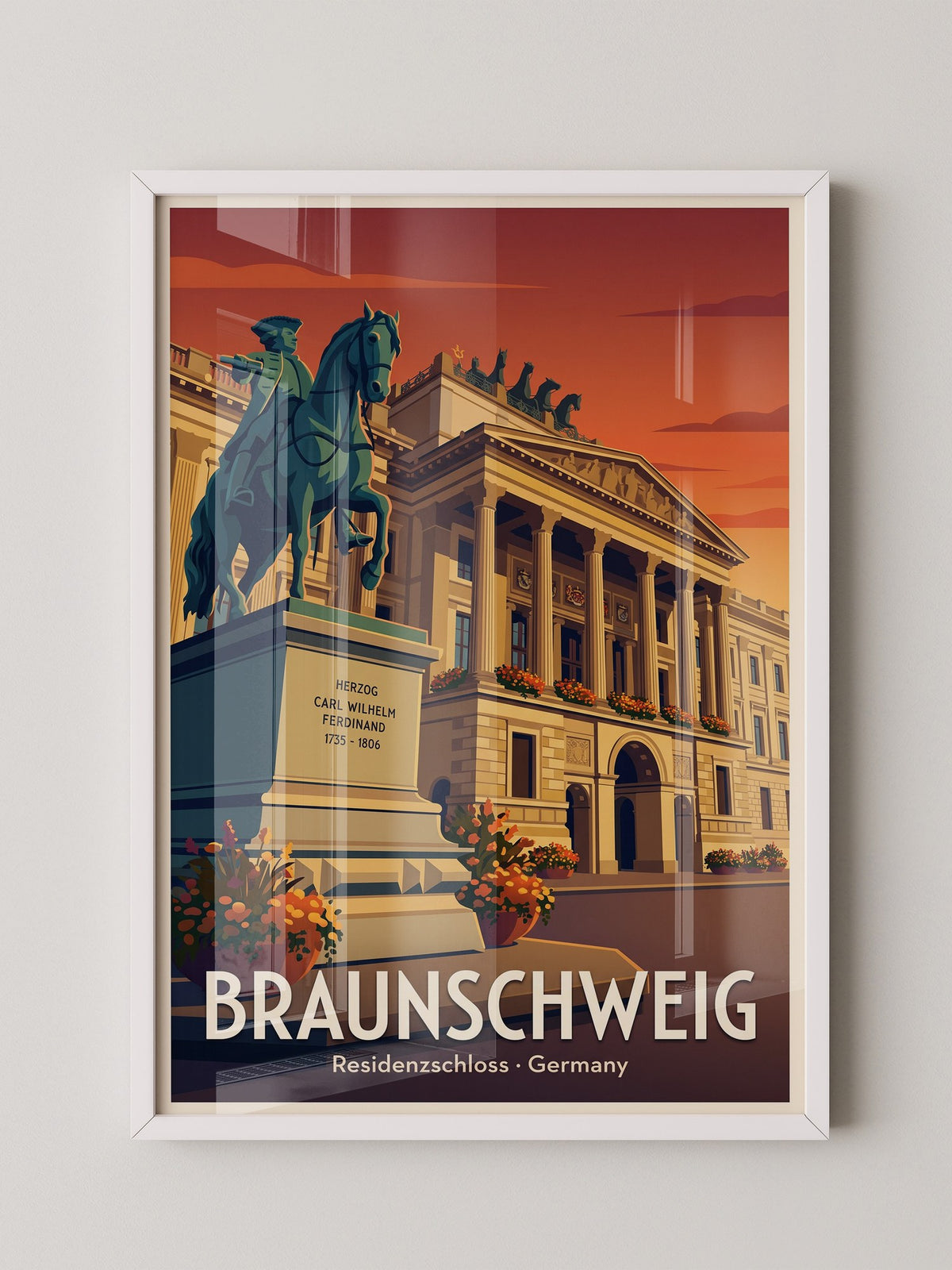 Braunschweig Schloss Abendstimmung