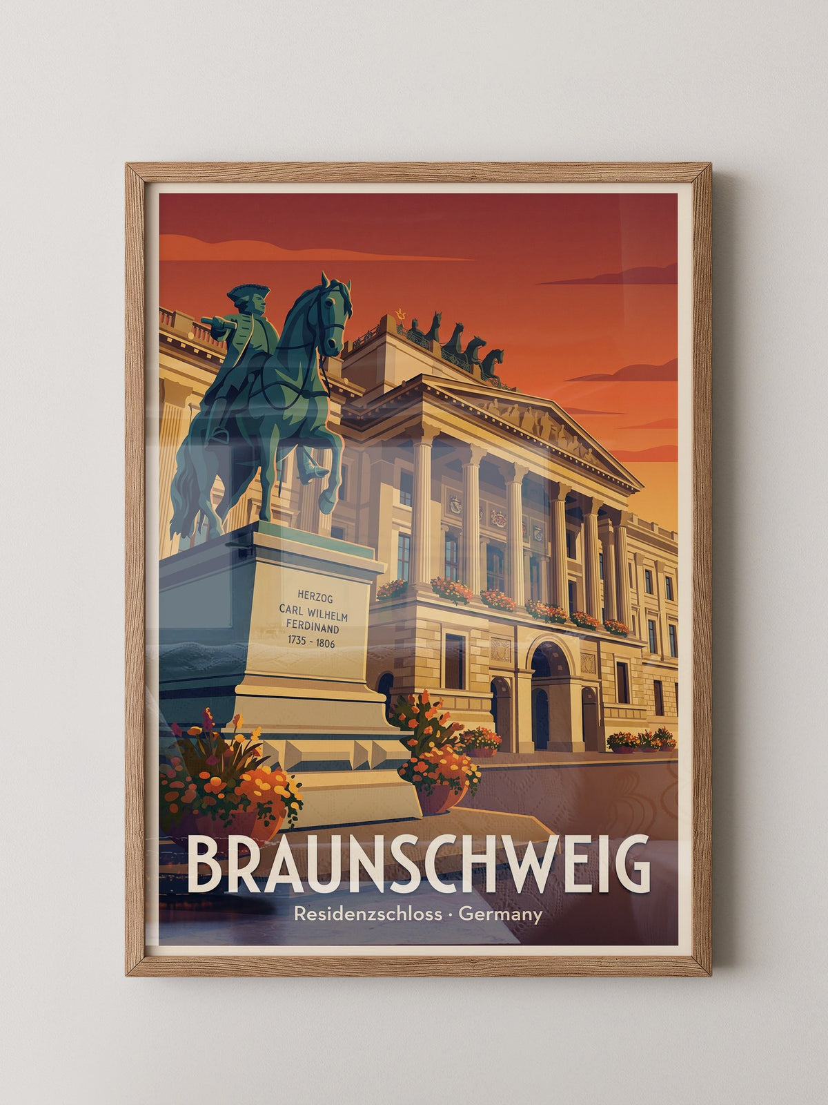 Braunschweig Schloss Abendstimmung