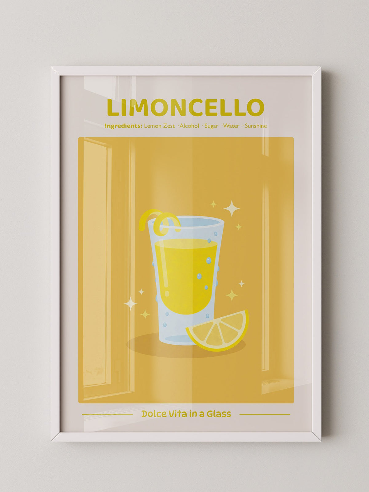 Limoncello Zitrone Gelbe Frische
