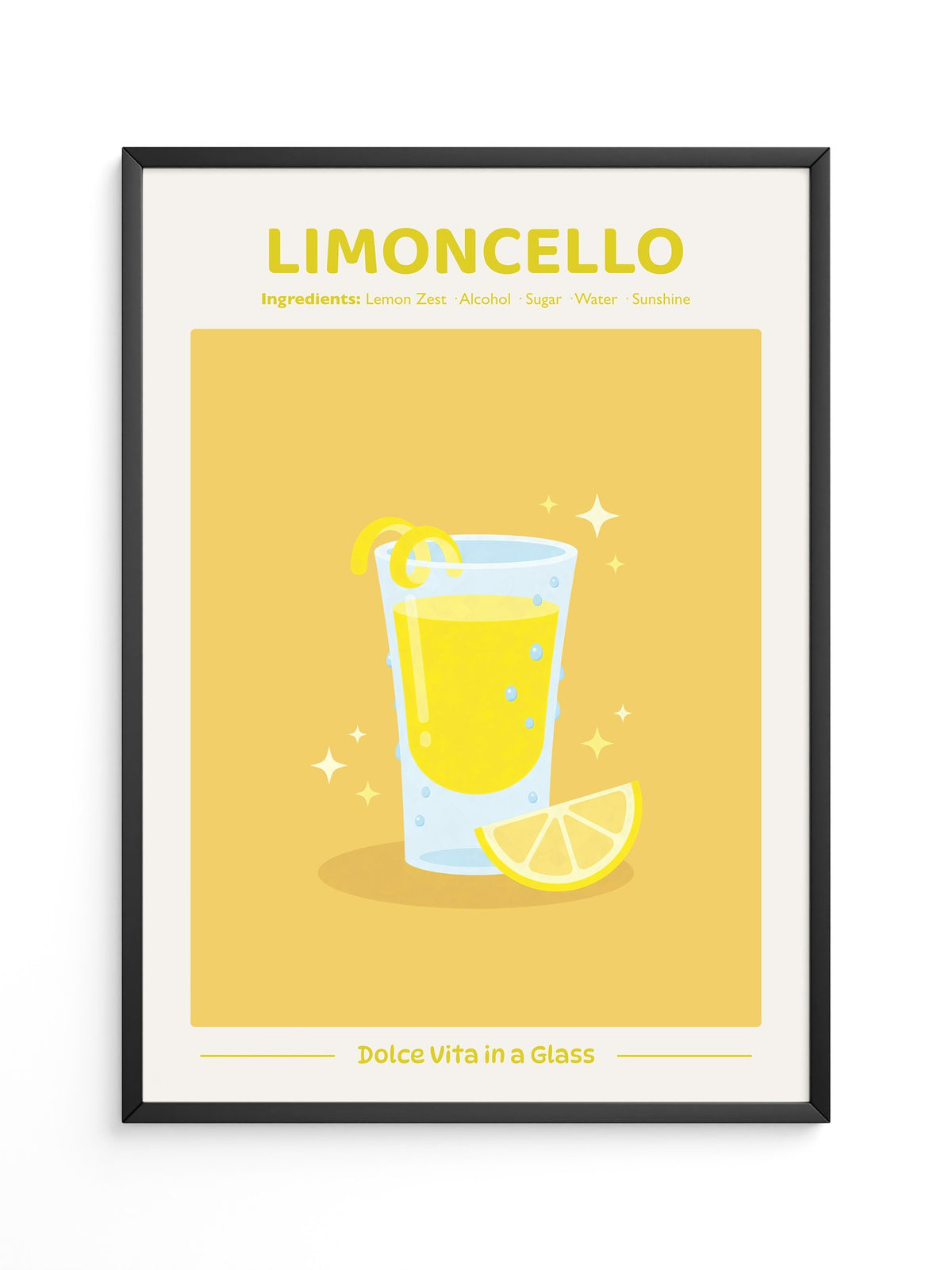 Limoncello Zitrone Gelbe Frische