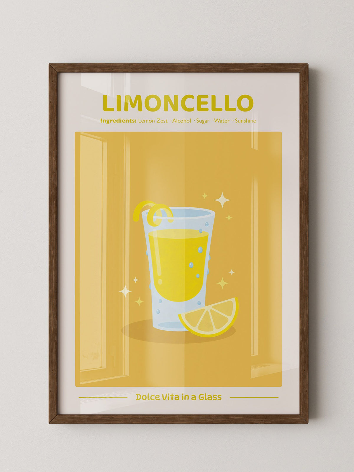 Limoncello Zitrone Gelbe Frische