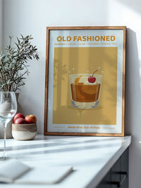 Old Fashioned Cocktail Grafik