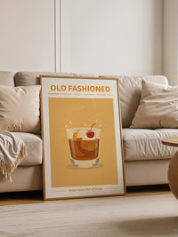 Old Fashioned Cocktail Grafik