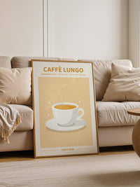 Caffè Lungo Tasse Illustration