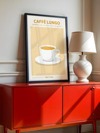 Caffè Lungo Tasse Illustration