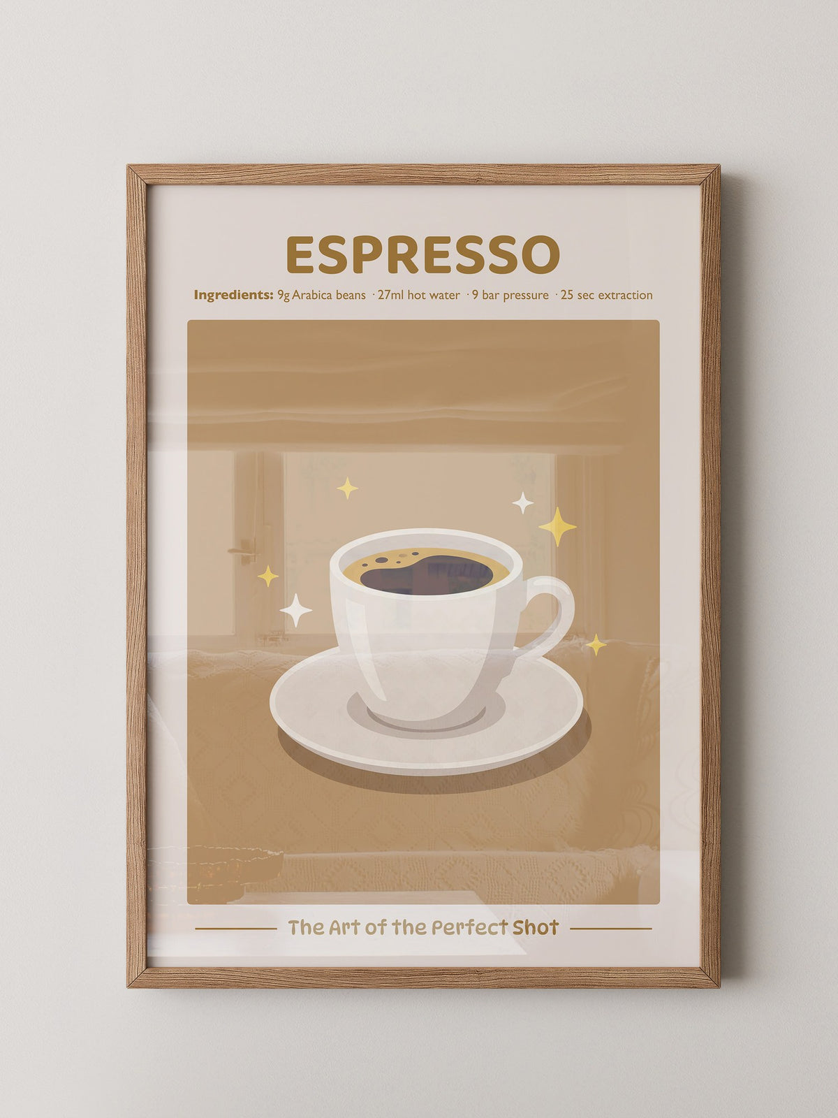 Espresso Kaffeetasse minimalistisch