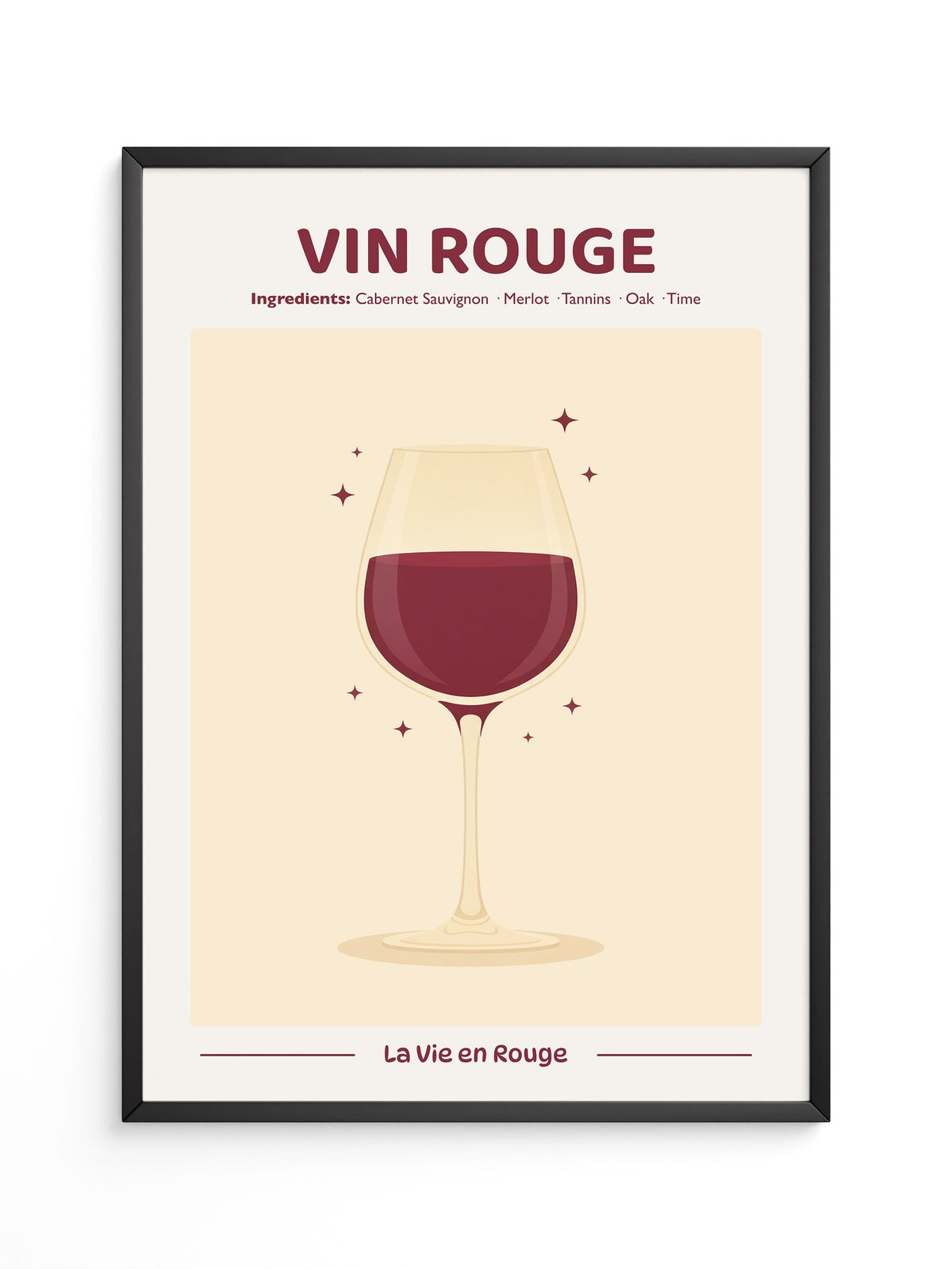 Rotwein Glas Cabernet Stilvoll
