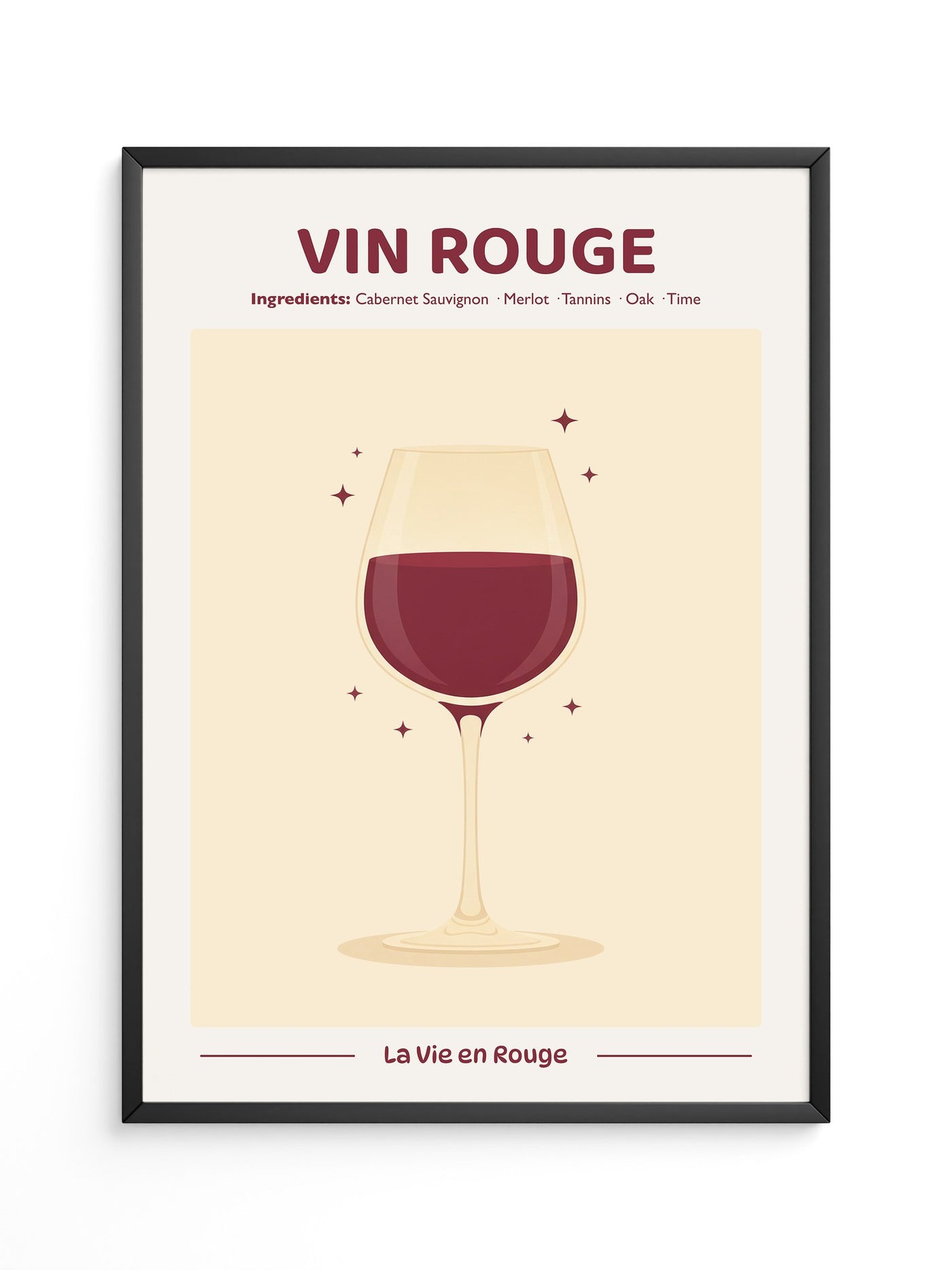 Rotwein Glas Cabernet Stilvoll