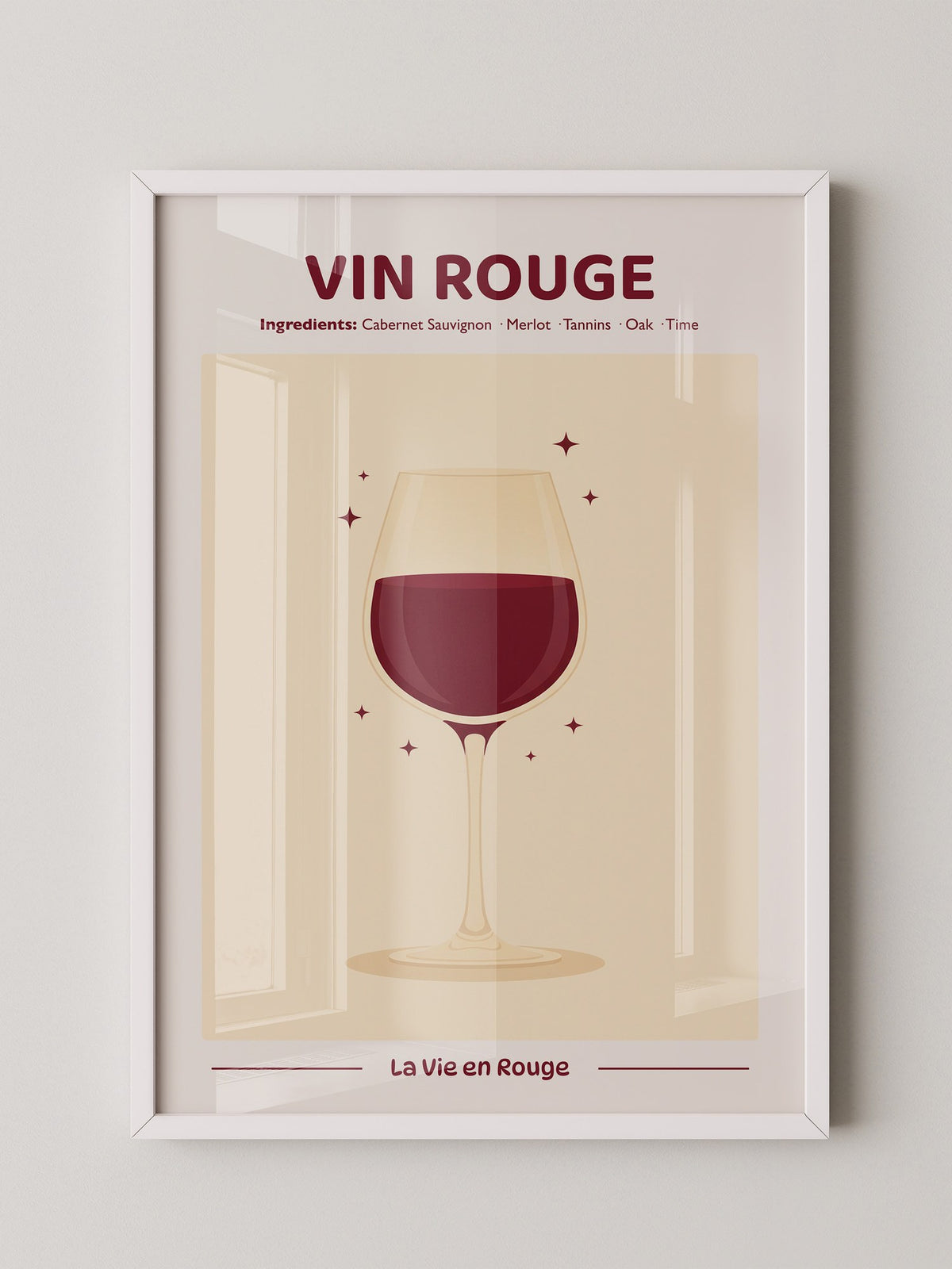 Rotwein Glas Cabernet Stilvoll