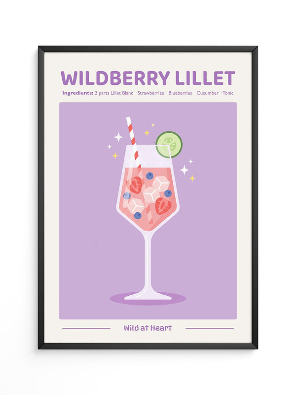 Wildberry Drink Pastellfarben