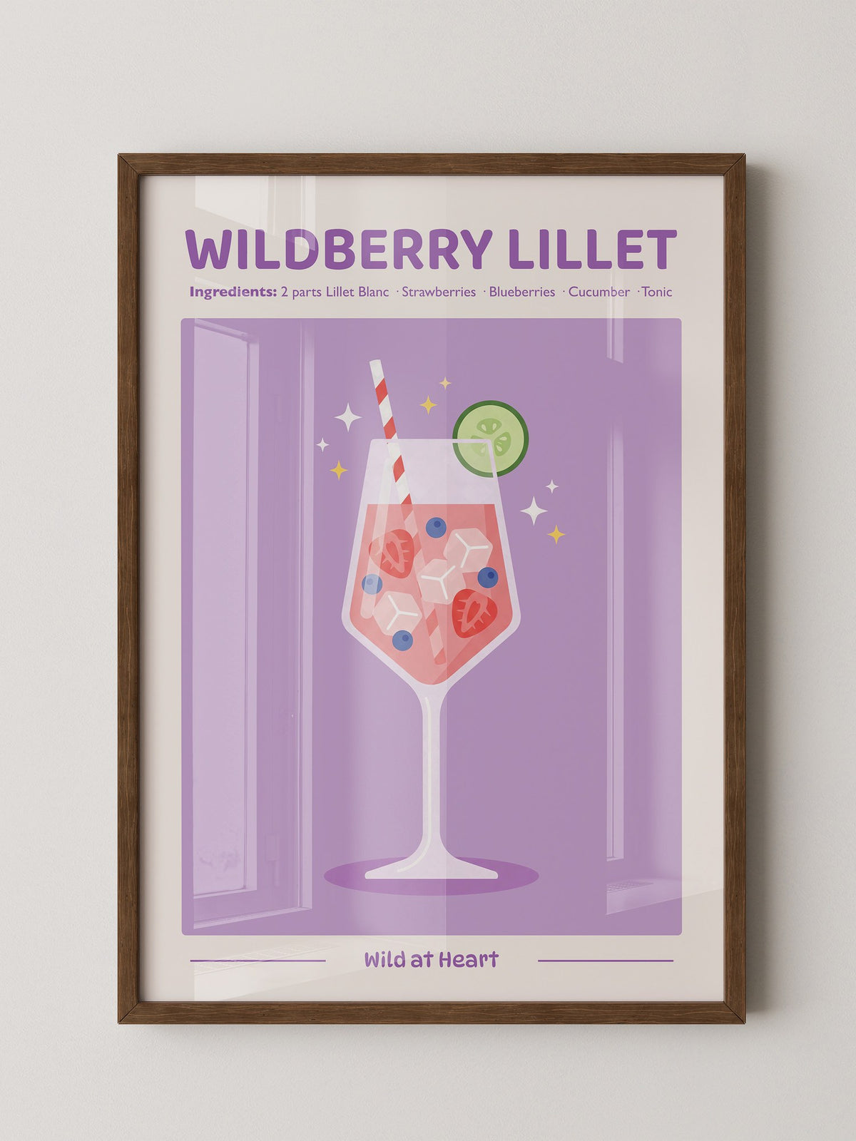 Wildberry Drink Pastellfarben