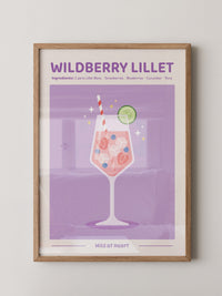 Wildberry Drink Pastellfarben