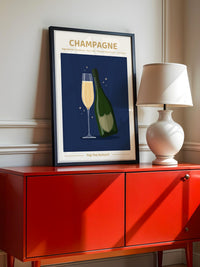 Champagnerflasche Elegant Gold