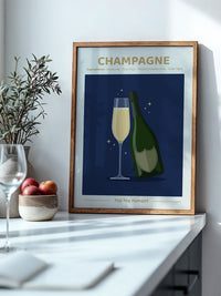 Champagnerflasche Elegant Gold