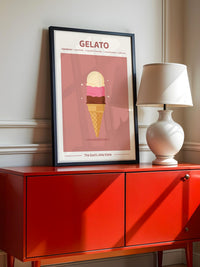 Dreifachgelato Pastellfarben