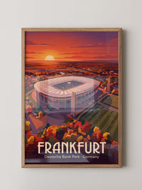 Deutsche Bank Park Sonnenuntergang