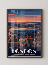 Tottenham Stadion Sonnenuntergang