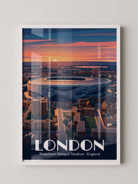 Tottenham Stadion Sonnenuntergang