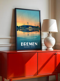Stadion Bremen Pastellfarben