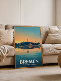 Stadion Bremen Pastellfarben
