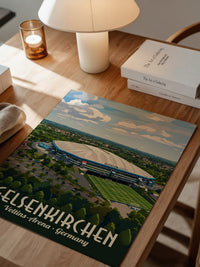 Gelsenkirchen Stadion Retro