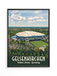 Gelsenkirchen Stadion Retro