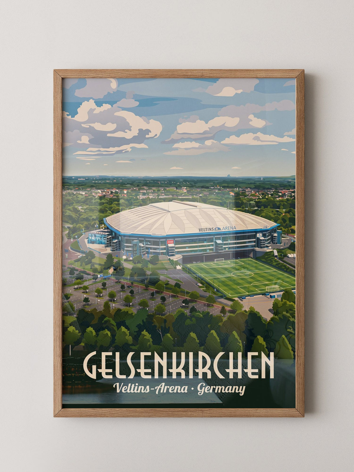 Gelsenkirchen Stadion Retro