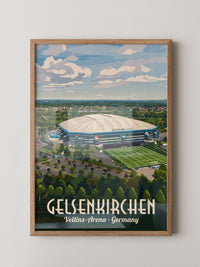 Gelsenkirchen Stadion Retro