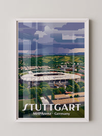 Stuttgart Stadion Panorama